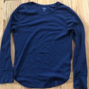 Old Navy Blue Thin Sweater Long Sleeve Women’s L